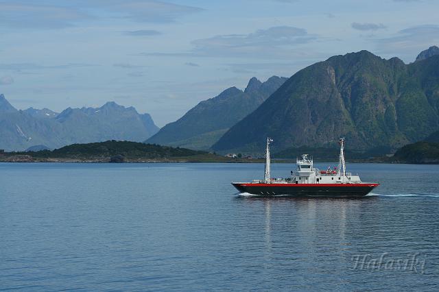 Norwegia (567).JPG - Lofoty - prom na wyspę Austvagoya